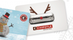 Free bonus with Chipotle gift card