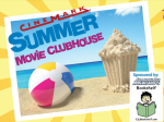 $1 Summer Movie Clubhouse at Cinemark