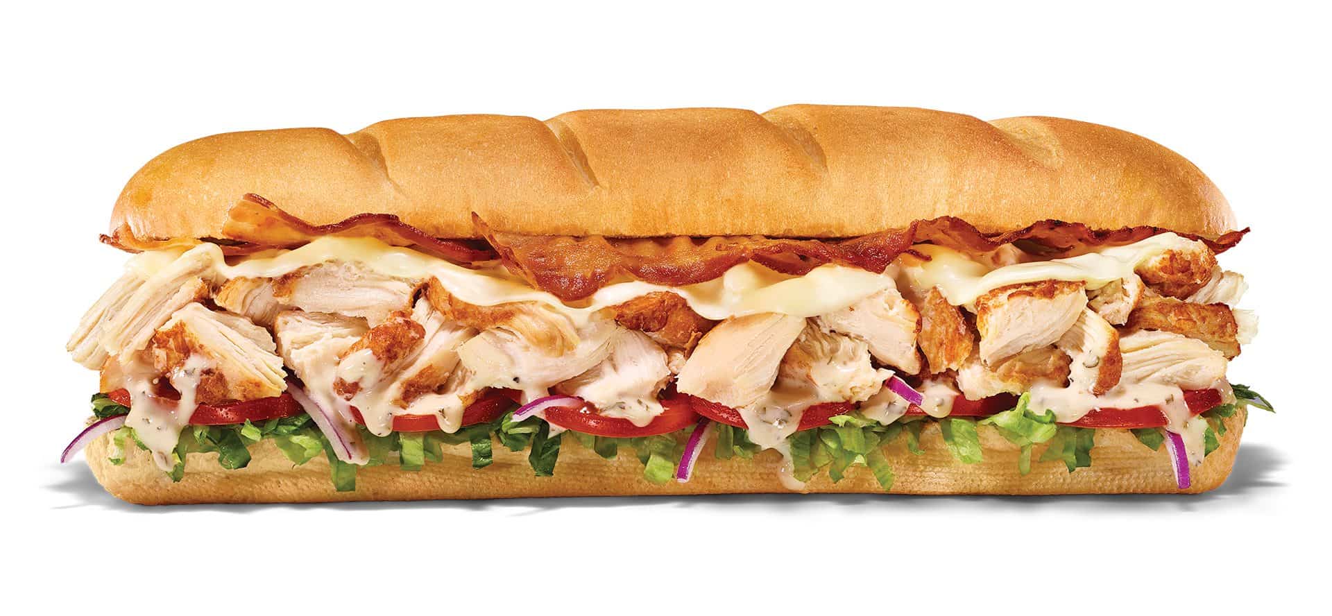 Subway footlong sandwich