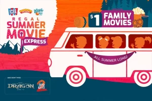 Enjoy $1 kid flicks for 9 weeks with Regal Cinemas’ Summer Movie Express