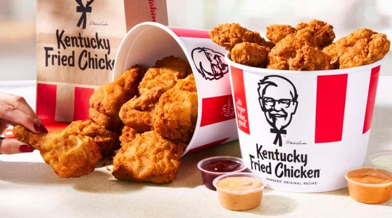 Kfc chicken and tenders buckets