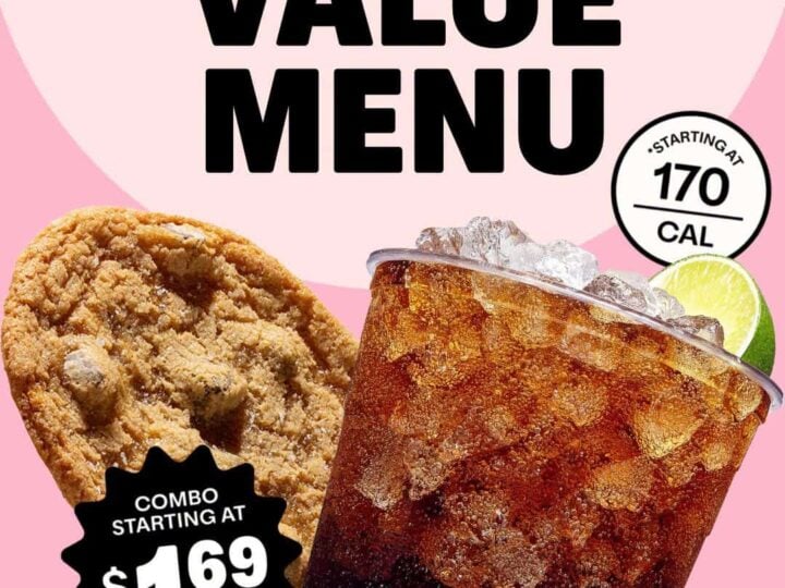 Crumbl cookies value menu